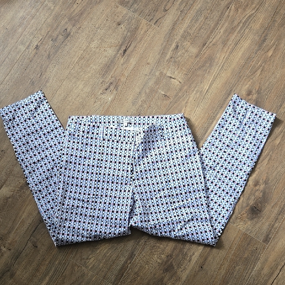 Tyler Boe Patterned Pants in Black and White